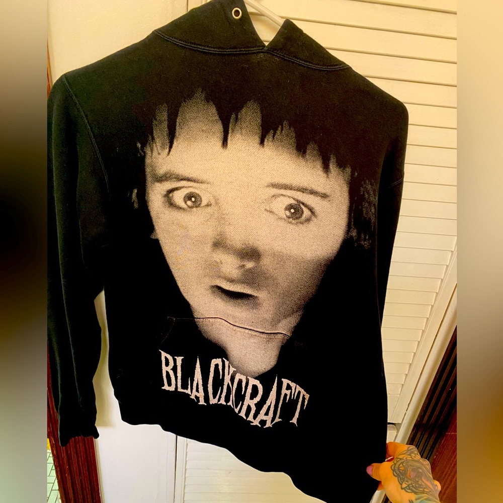 Xs hoodie black craft clothing women’s beetlejuice Winona goth witch grunge